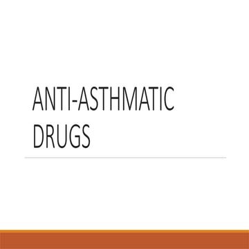 BRONCHIAL ASTHMA | PPTX