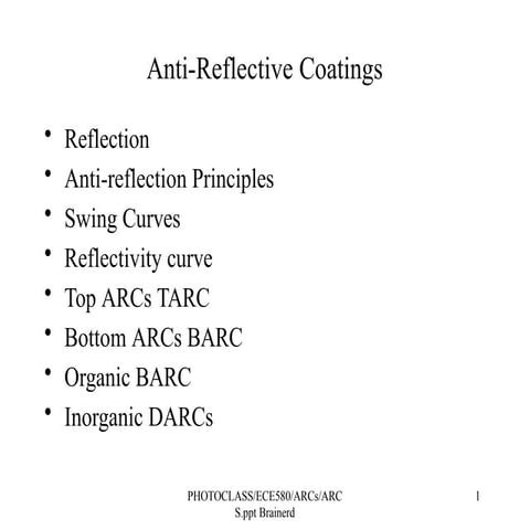 Optometry of anti-reflective-coatings.pptx