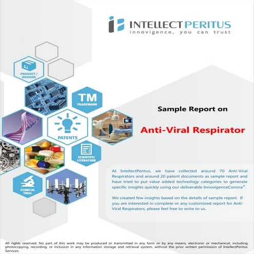 Anti-Viral Respirator Report - IntellectPeritus | PDF