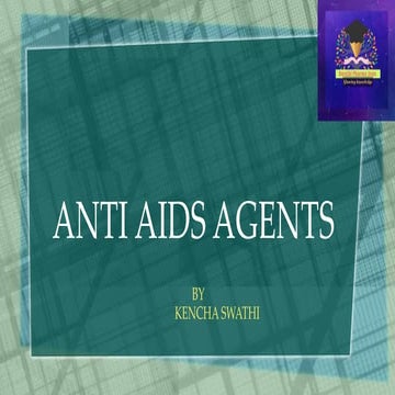 Anti-AIDS agents