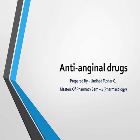 Antianginal drugs.pptx