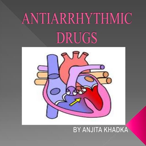 Antiarrhythmic drugs
