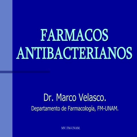 Antibacterianos mv