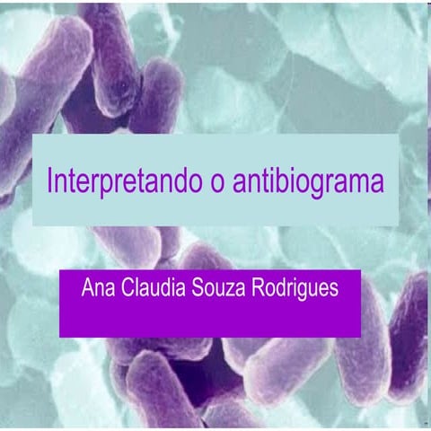 Antibiograma aula