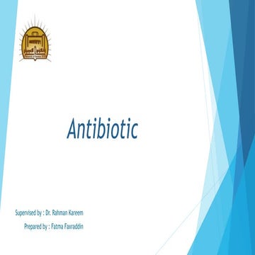 Antibiotic Drugs and its classification.pptx