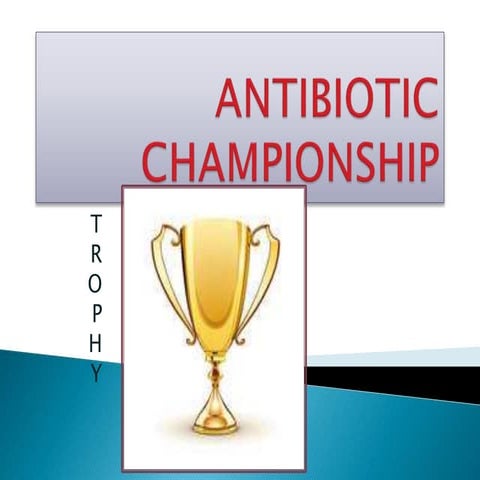 Antibiotic championship