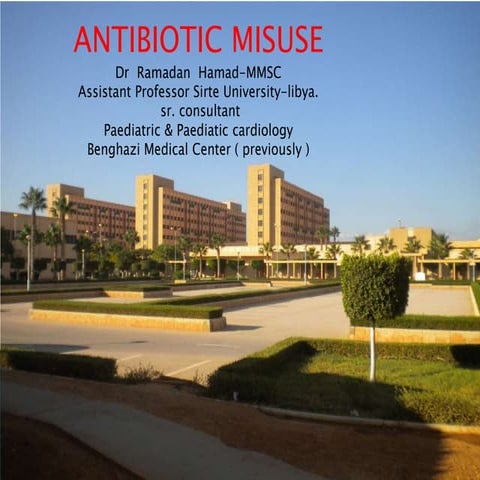 Antibiotic misuse 111 new