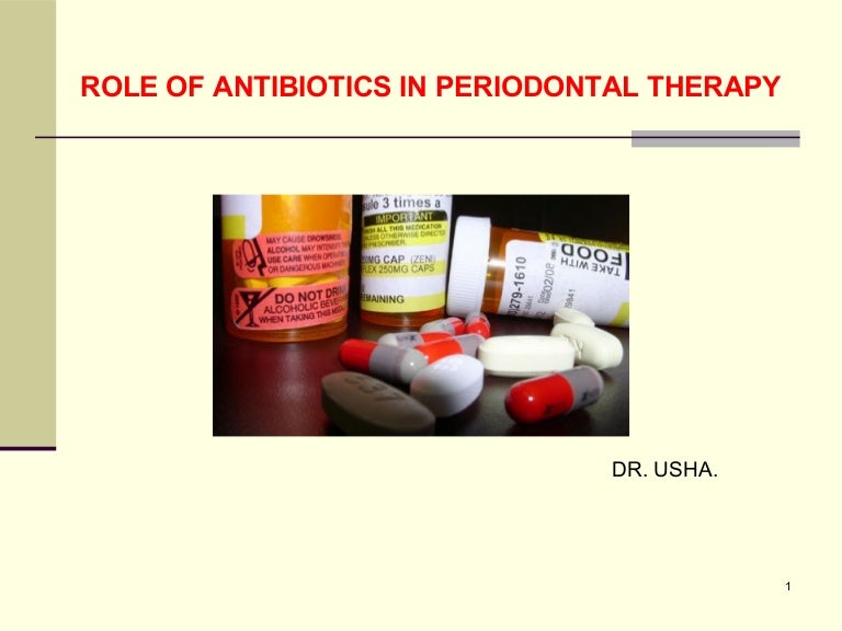Common Antibiotics Used in periodontal therapy, easy approach for t…