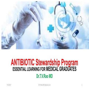 Antibiotic stewardship program