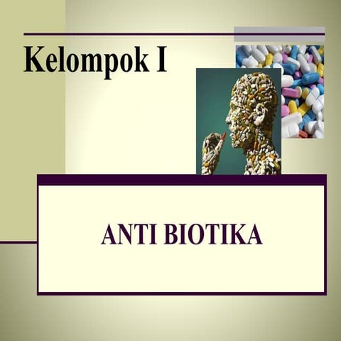 Antibiotik dan golongannya