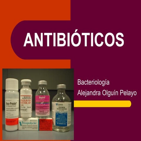 Antibióticos