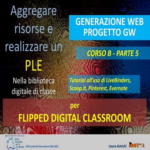 Antichi Generazione Web - part 5 Tools Aggregare risorse
