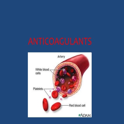 Mr. Gil an anticoagulation material for studying