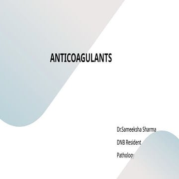 ANTICOAGULANT AND ITS APPLICATION IN BLOOD BANK .pptx