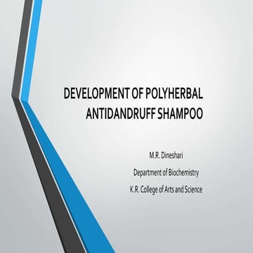 Antidandruff shampoo