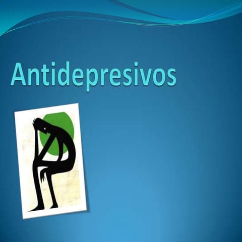 Antidepresivos presentacion