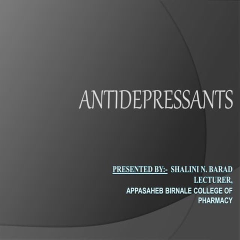 Antidepressant