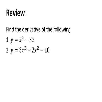 Antiderivatives: Power, Sum and Difference