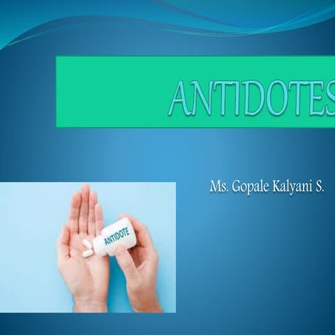 Antidotes