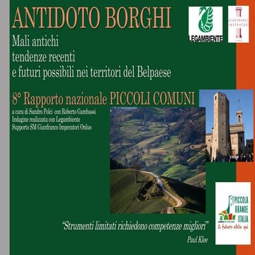 Antidoto borghi