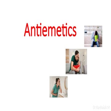 Antiemetics | PPT
