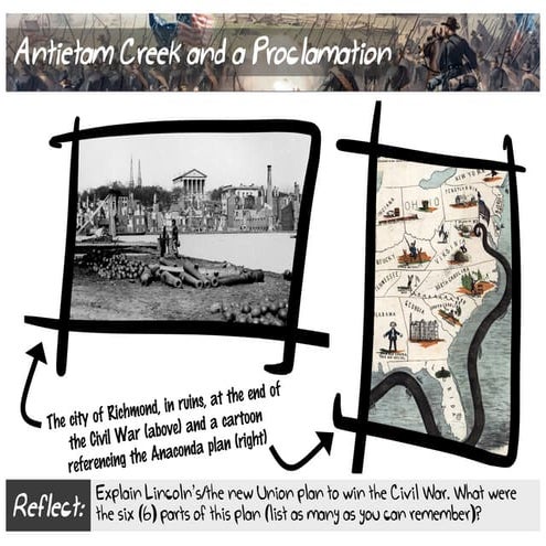 Antietam Creek and a Proclamation