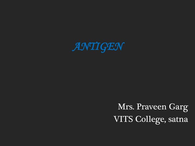 Antigen