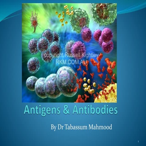 Antigen & antibody lecture 5 | PPTX