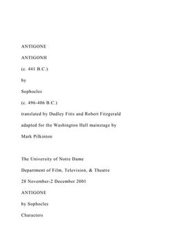 Antigone Full Text | PDF