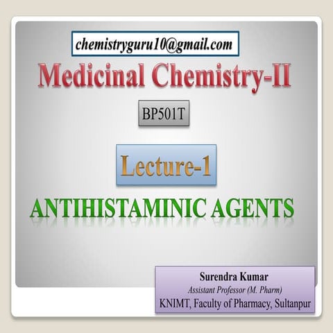 Antihisminic agents