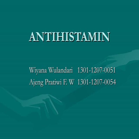 Antihistamin