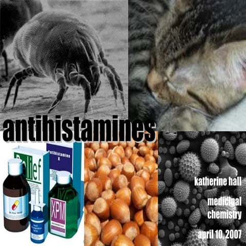 antihistamine presentation and their work | PPT
