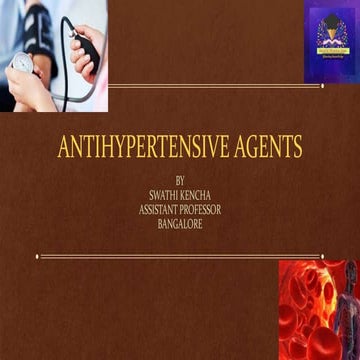 Antihypertensive agents