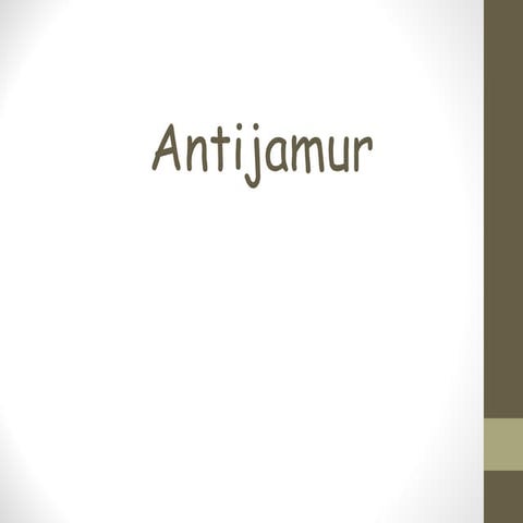 Antijamur