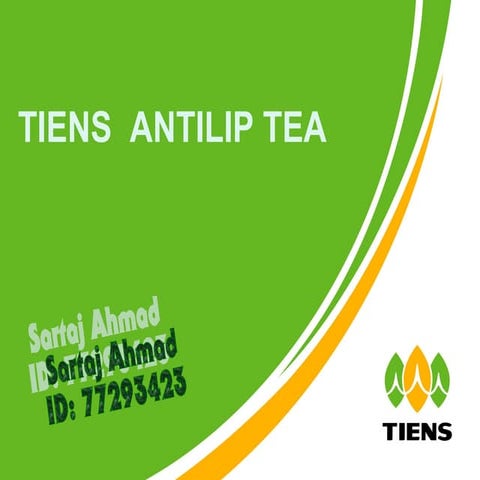 Tiens Antilip Tea