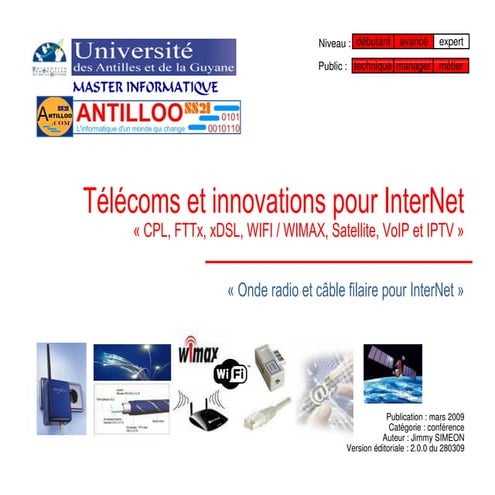Télécoms et innovations InterNet