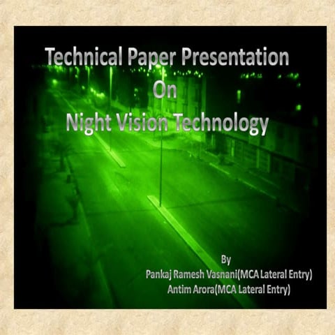 Night Vision Technology