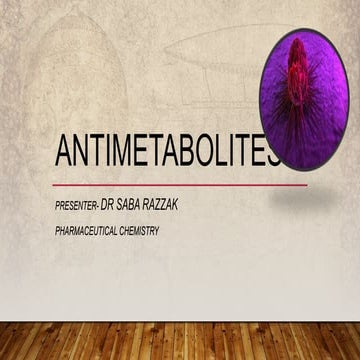 Antimetabolites