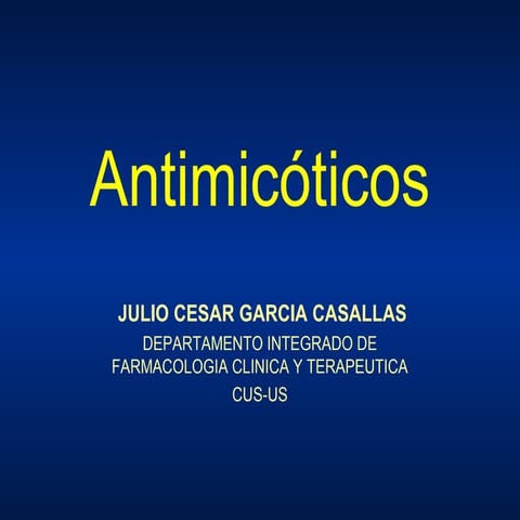Antimicoticos usf