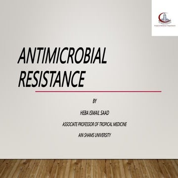 Antimicrobial resistance .pptx
