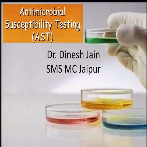 Antimicrobial sensitivity testing  