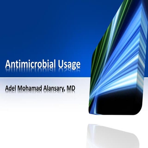 Antibiotic spectrum and its utility in clinical practice | PPTX