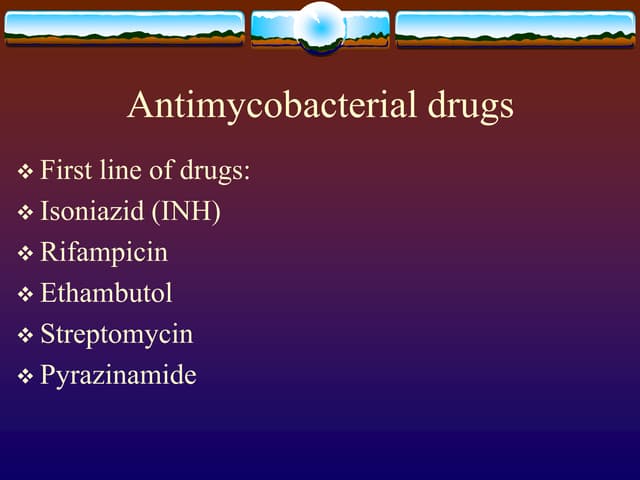 Anti tuberculosis therapy ( att) | PPTX