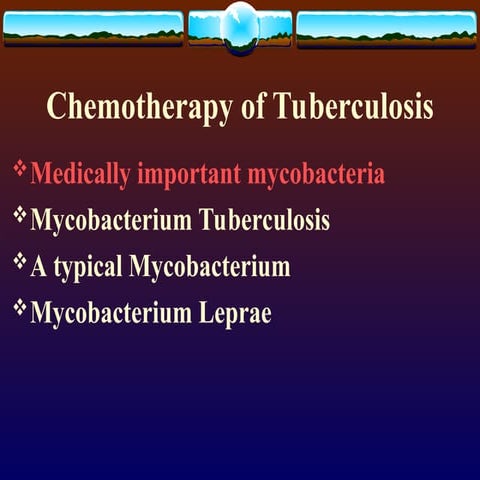 Pharmacology Antimycobacterial drugs.ppt