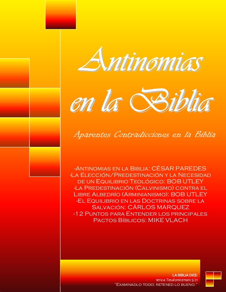 Antinomias En La Biblia