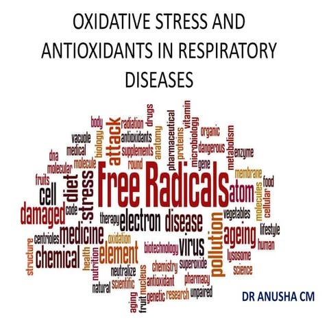 Anti oxidants in resp med