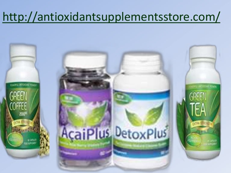 Antioxidant supplements