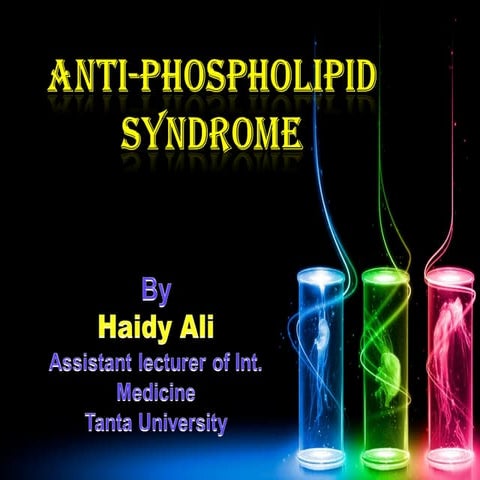 Antiphospholipid Syndrome