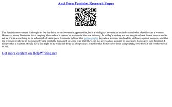 Essays On Pornography | PDF