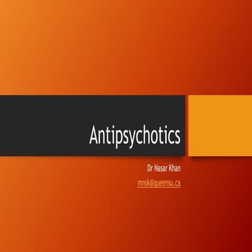 Antipsychotics